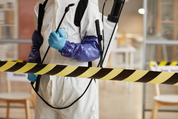 Professional Blood Cleanup technician working in Etna, OH